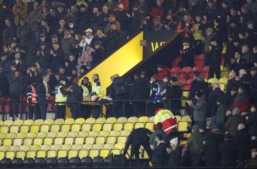 Watford Football Club 1December2021 fan had a cardiac arrestin stands