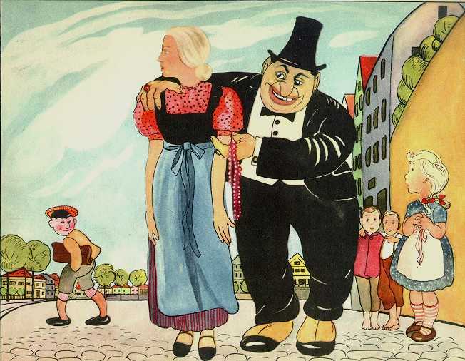 An image from Bauer's book depicting a Jew as pervert (Photo: Courtesy)