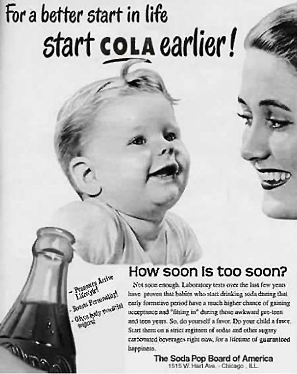 Start your baby on Cola Earlier
