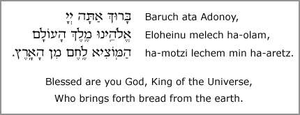 Kabbalistic Tu B'shvat Seder-bread