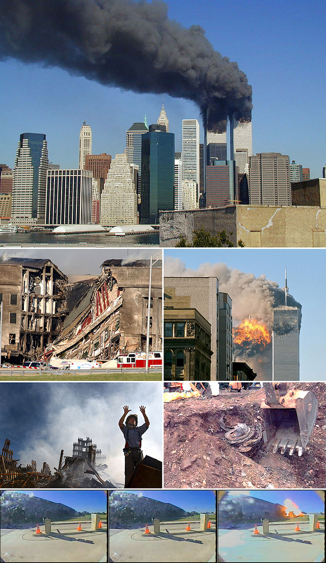 The September 11 attacks were a series of four coordinated terrorist attacks launched by the Islamic terrorist group al-Qaeda upon the United States in New York City and the Washington, D.C. metropolitan area on Tuesday, September 11, 2001. The attacks killed almost 3,000 people and caused at least $10 billion in property and infrastructure damage.