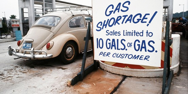 The long lines for Gas under President Jimmy Carter