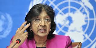 UN Human Rights chief Navi Pillay