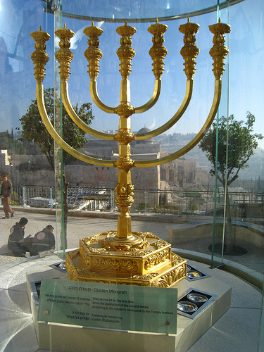 3rd Temple Golden Menorah