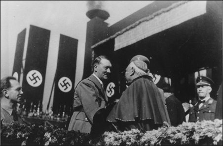 Hitler Greets a Catholic Cardinal