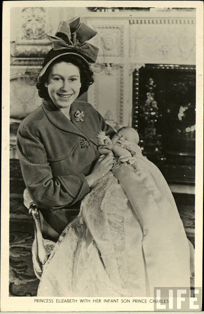 Princess Elizabeth and her son Charles