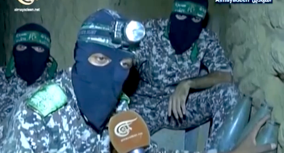 Hamas tunnel crew commander being interviewed on AlMayadeen 2 days ago - does this look like the face of peace? - See more at: http://lazerbrody.typepad.com/lazer_beams/2014/08/the-face-of-peace.html#sthash.aMhIQqqe.dpuf