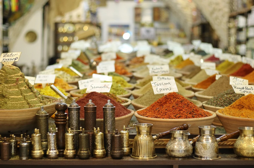 Spices in the Mahane Yehuda Shuk