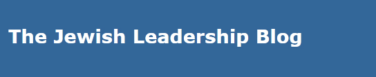 The Jewish Leadership Blog