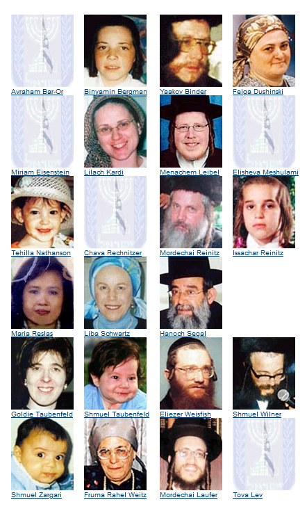 MFA-Suicide bombing of No 2 Egged bus in Jerusalem - 19-Aug-2003-The victims