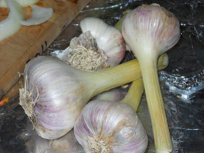 Be sure to use fresh garlic of stead of the small dried garlic from China.