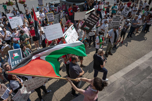 Pro-Palestinian march in Louisville, Kentucky Photo-Getty Images