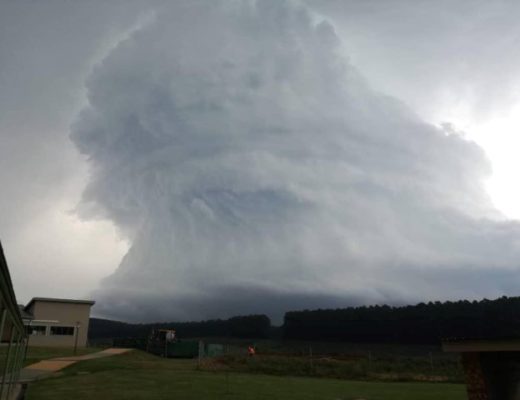 Hail cloud South Africa (Twitter/Citizen)