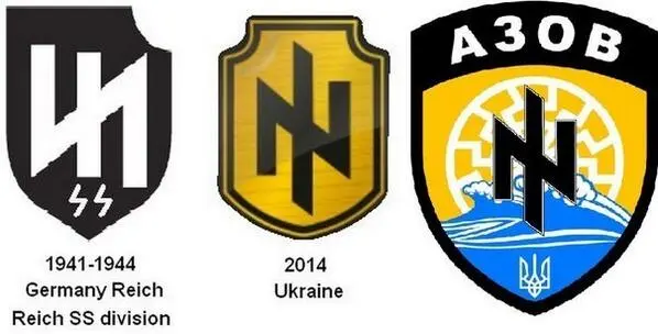 Azov-patch-2022-5-17 Ukraine Nazi Azov Battalion - source https://thedreizinreport.com/2022/05/17/the-fall-of-the-azov/
