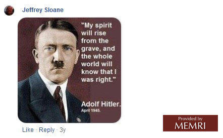 Jeffrey Sloane "Hitler"
