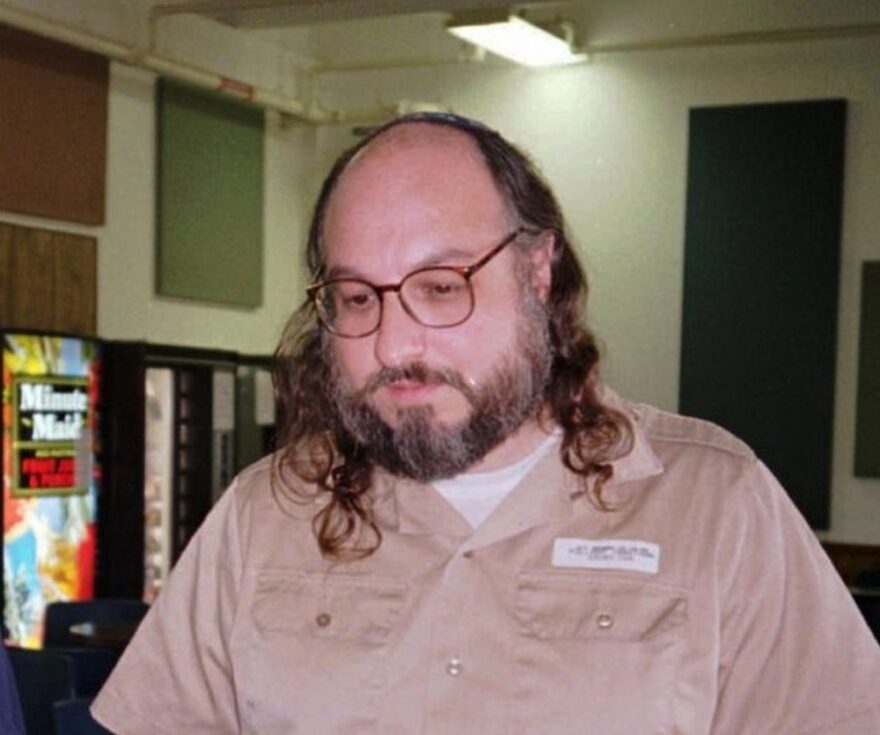 Jonathan Pollard at the Federal Correctional Institution in Butner North Carolina 17December1997 -AP-Ayala Bar-Archives