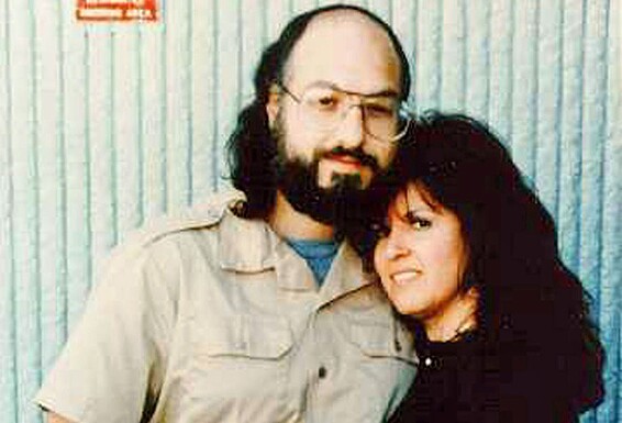 Jonathan and Esther Pollard during a visit in prison-Reuters-Archives