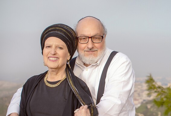 Jonathan and Esther Pollard in Jerusalem -Eric Sultan