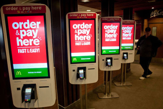 McDonalds' Casher Robots