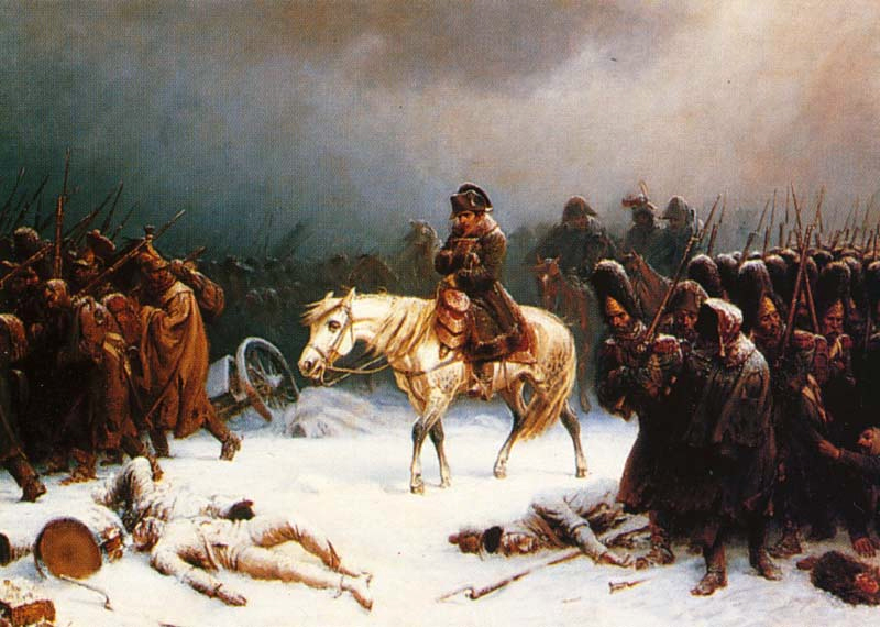 Napoleons retreat from Moscow