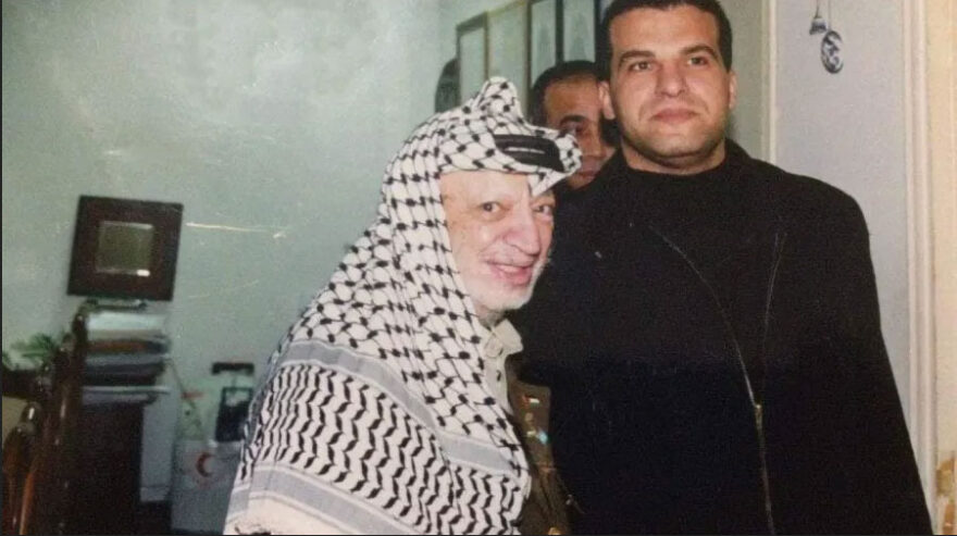 Jadallah and Arafat (Jadallah’s Facebook)