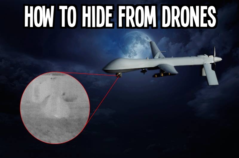 how to hide from drones