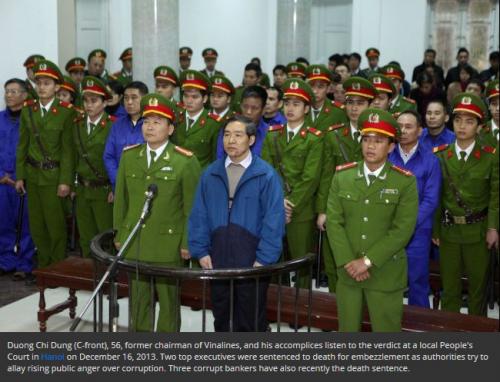 Death verdict for Vietnam executives