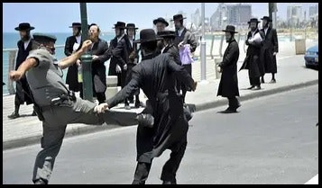 Israeli Police violence aganst Haredim