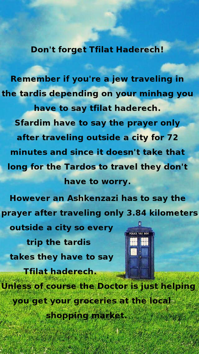 Jewish Tardis