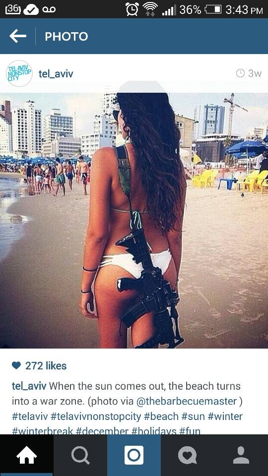 Tel Aviv - Hot Gun Chick