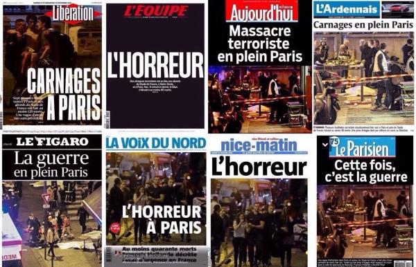 France wakes up to the following front pages