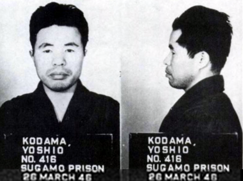 Kodama Yoshio, war criminal, drug trafficker, and purveyor of deep state US funds to Japanese politicians