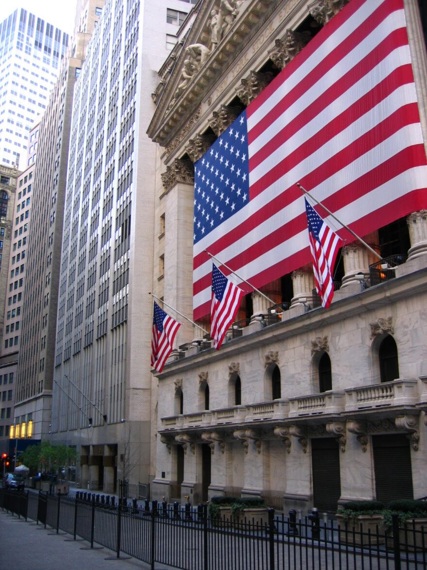 Wall Street US Flag