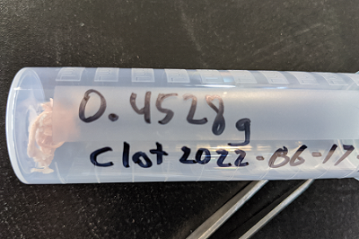 Clot-sample-prep-vial-400