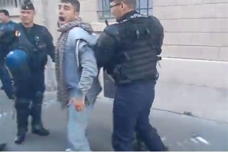 French police arrest one of the Arab attackers
