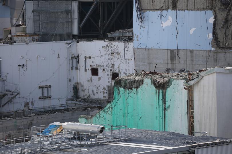 The damaged No. 3 reactor at Fukushima Daiichi plant in Japan is shown Feb. 25, 2016. (Photo: Getty Images)