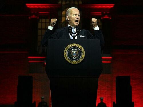 Joe Biden Speech - Philadelphia PA 1September2022 Getty Images