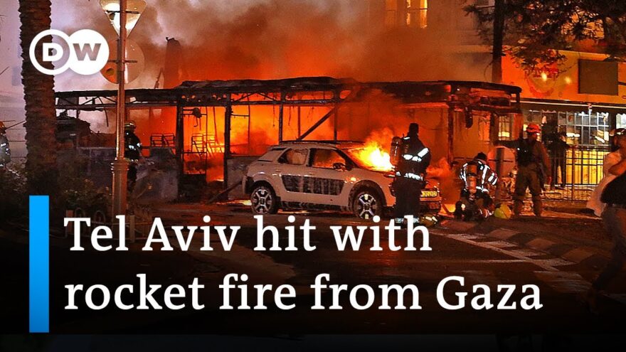 Tel Aviv hit with rocket fire from Gaza