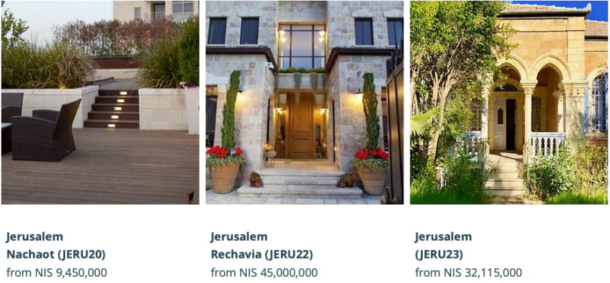 NEW HOUSING CONSTRUCTION IN JERUSALEM NEIGHBORHOODS