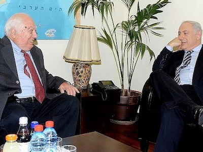 Bernard Lewis and Benjamin Netanyahu - Prime Minister Office