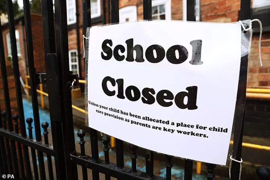 Furiously responding to the findings, campaigners blamed Covid lockdowns and school closures for having a 'catastrophic' impact on Britain's young