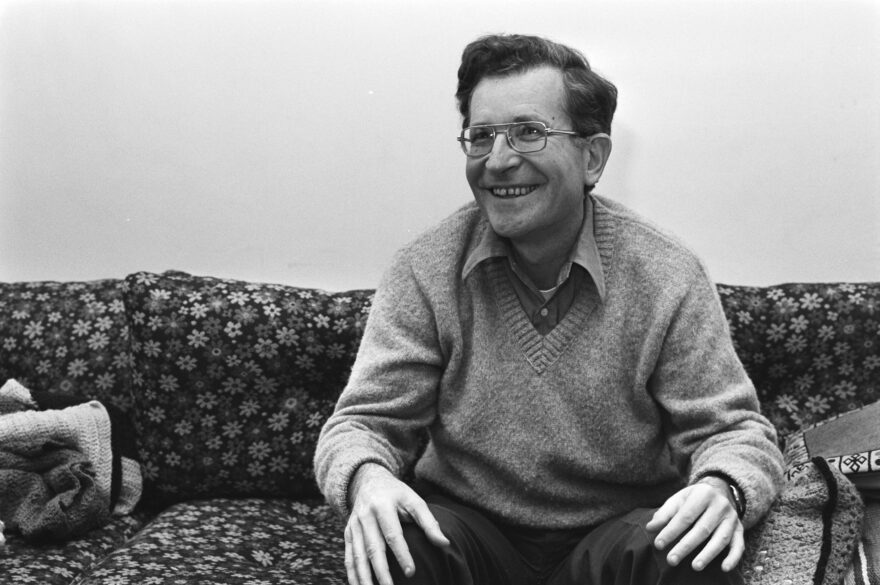 MIT linguist Noam Chomsky