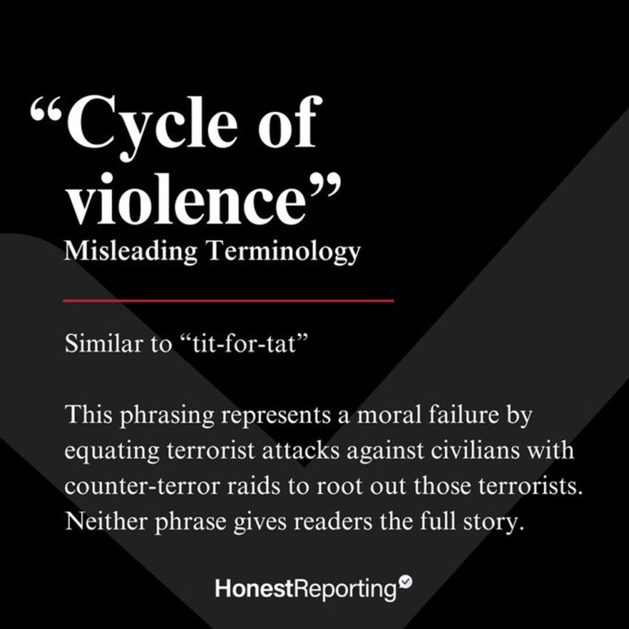 Cycle of Violence-misleading terminology