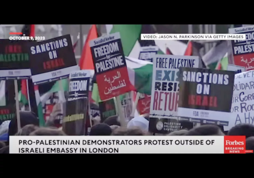 Pro-Palestine London Rally