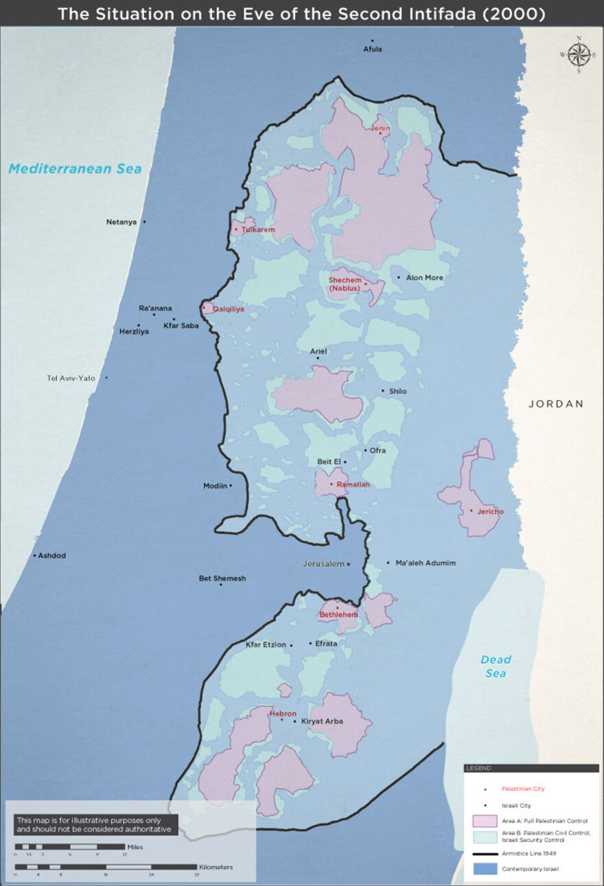 Pre-2nd-Intifada Map