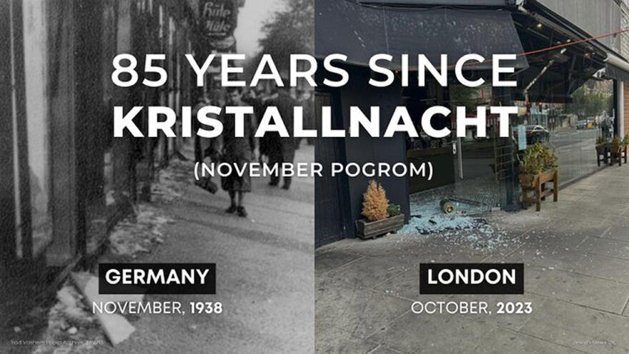 85 years since Kristallnacht