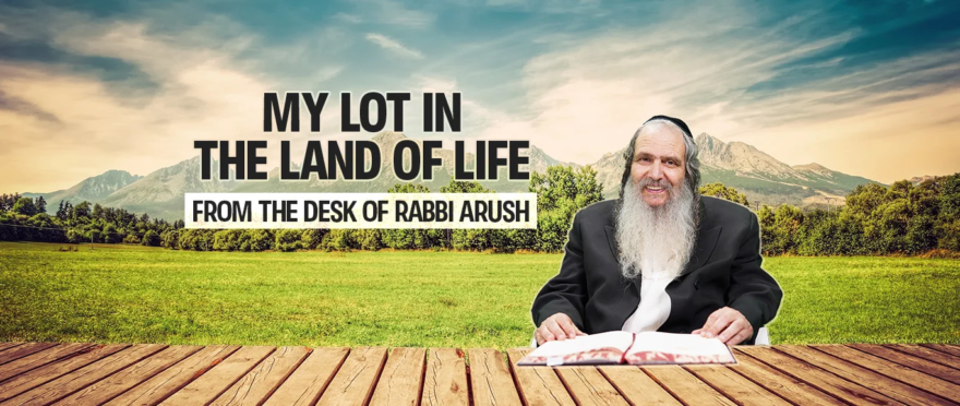My Lot in the Land of Life by Rabbi Shalom Arush