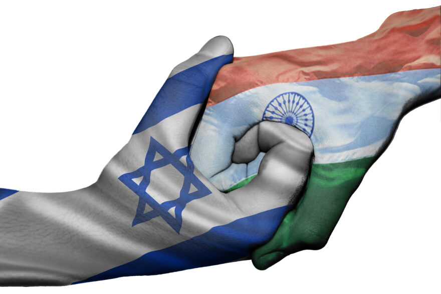 Handshake Between Israel And India