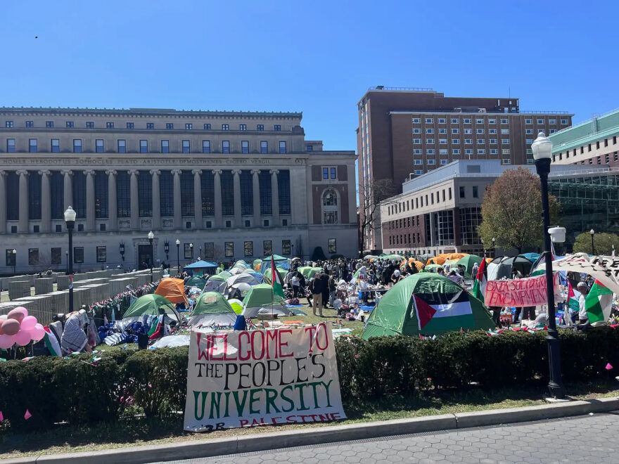 George Soros and Wall Street moguls financed radical anti-Israel groups behind campus protests at Columbia University. Rikki Schlott