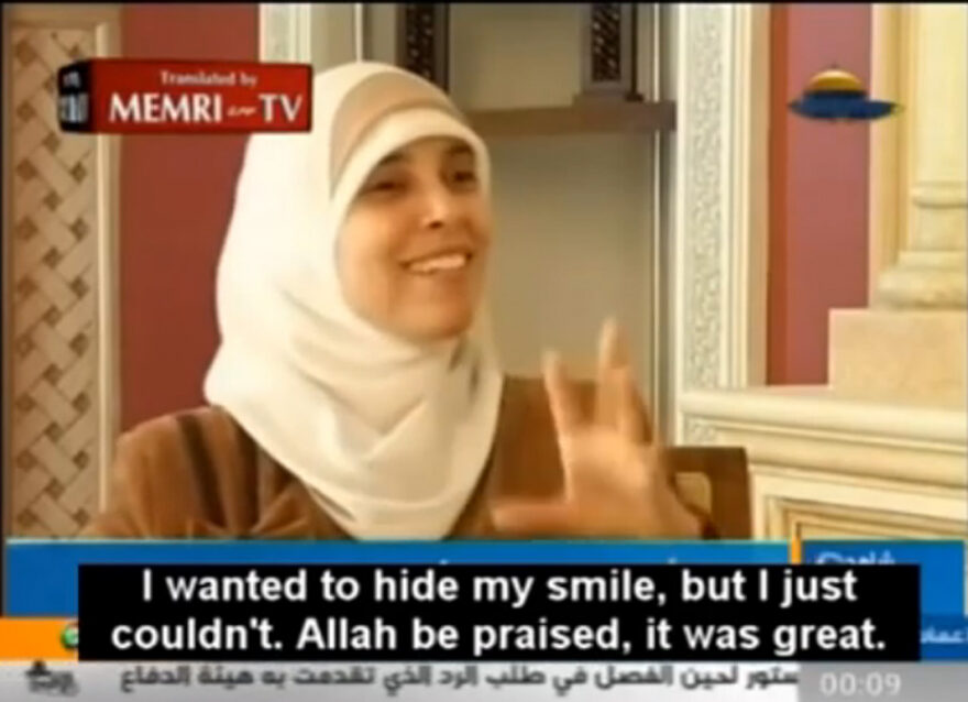 Ahlam Tamimi-MEMRI-revised-2012 mastermind Sbarro suicide bombing
